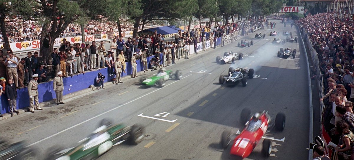 every frame of GRAND PRIX (1966) is perfect