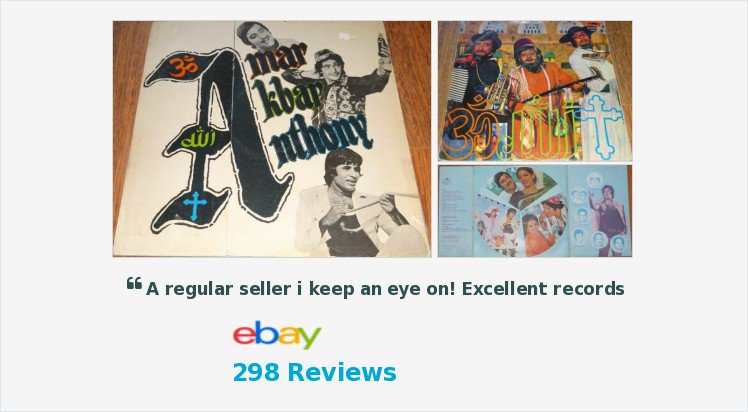 BollywoodVinyls's tweet photo. #AmarAkbarAnthony - FOR SALE - BID NOW - #LP #Vinyl #Record #Bollywood #Hindi #Indian #BollywoodVinyl #BollywoodRecord #BollywoodLP #IndianVinyl #IndianRecord #IndianLP #BollywoodVinylForSale #VinylRecord #VinylRecordsForSale #LaxmikantPyarelal #Bachchan
https://t.co/vcKvf5O4Cr https://t.co/vkcWmglIKd