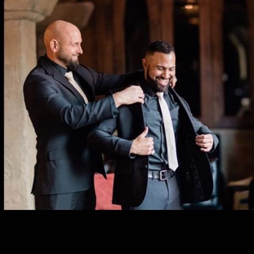 Last night, I had the esteemed honor of watching one of my closest friends, Ian Anthony Crossman, marry the woman of his dreams.

And tonight, as part of their honeymoon, they are ringside for my debut for <a href="/Wrestleworld19/">WRESTLEWORLD</a> to cheer me on.

I am honored to have such friends.