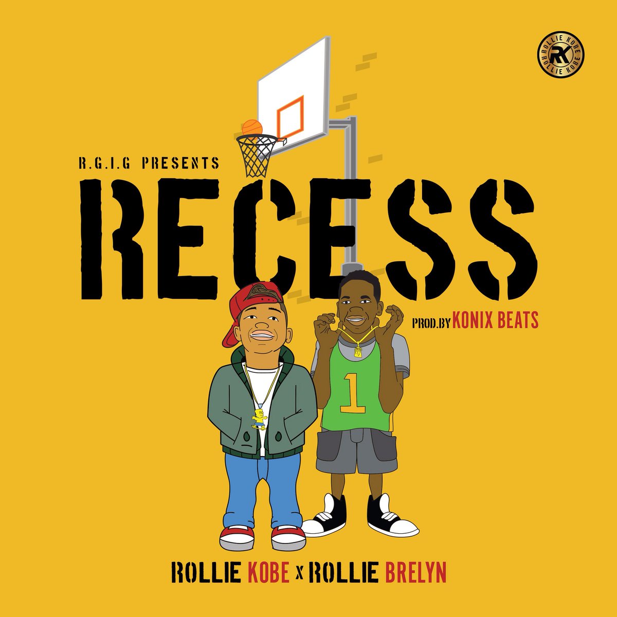 WeInUrHood's tweet photo. Artwork: @rolliekobe “Recess” ft @rollie__brelyn  [Prod by @konixmusic] DROPS THIS FRIDAY!!!!How does the cover look? 🔥🔥🔥 or 🗑 🗑🗑?? https://t.co/btdDqu9E02