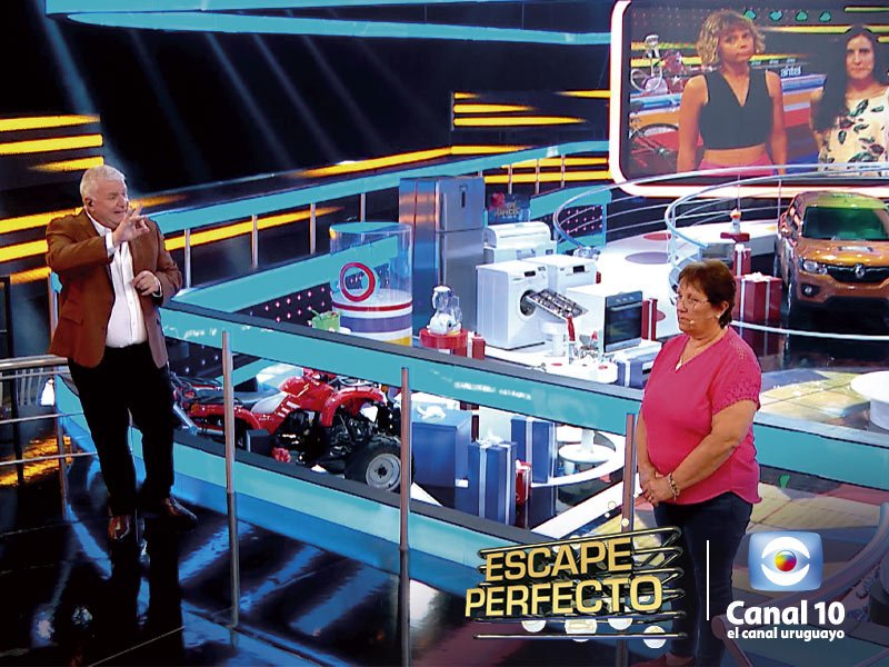 ¡Se viene la quinta pregunta! El desafío está muy cerca. ¡Pero en este momento todo depende de Teresita! 💪💪 #EscapePerfecto <a href="/annasofiaok/">Annasofia Facello</a> <a href="/sonsolesgol/">Alberto Sonsol</a>