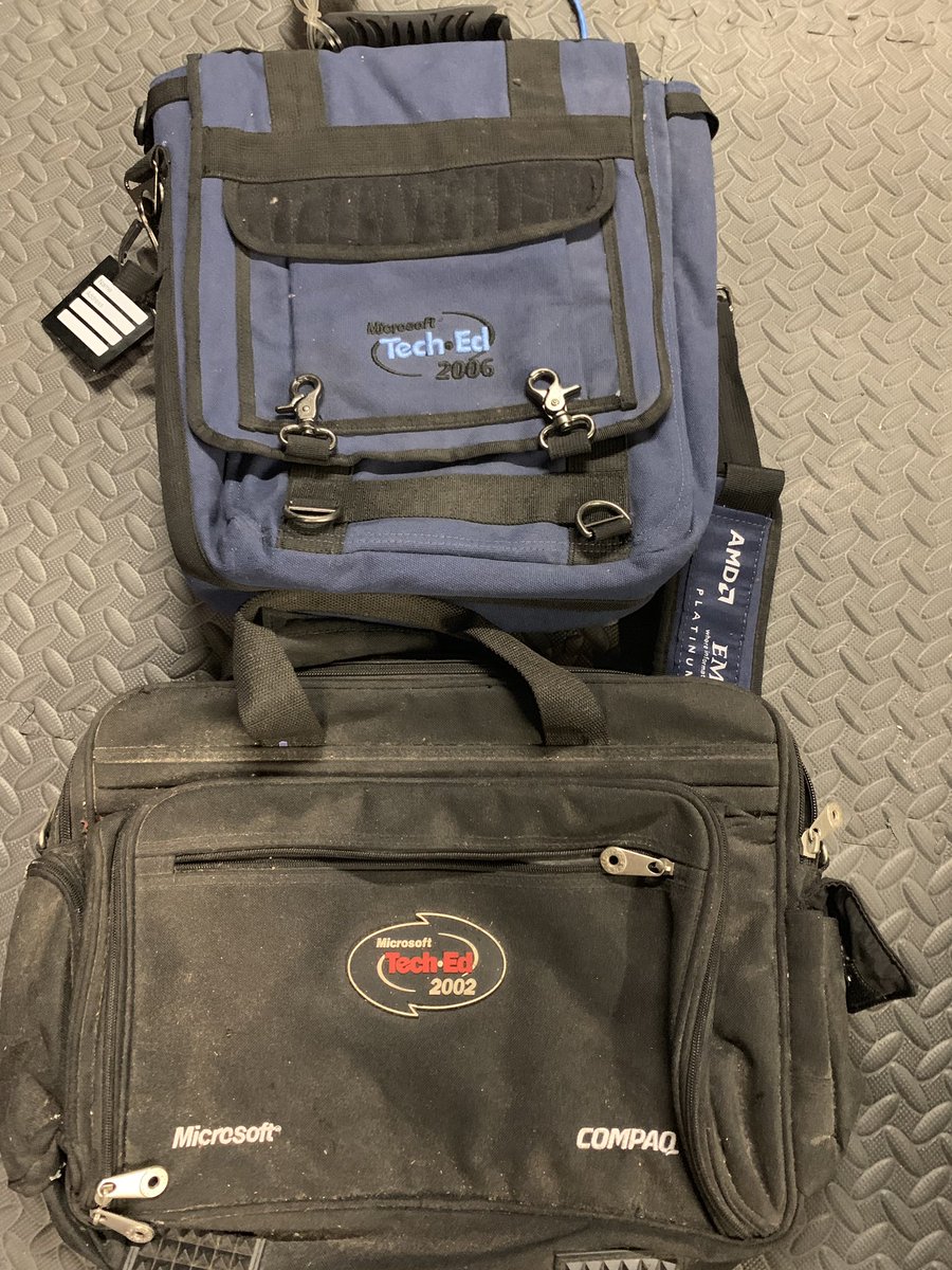 chuck_richards's tweet image. A few blasts from the past 2002 and 2006 #msignite / #msteched