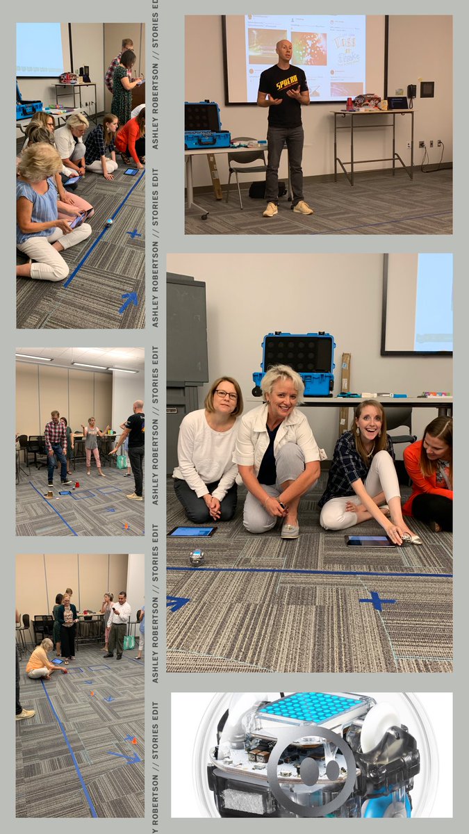 la_vonia's tweet photo. Thank you @laynerainey23 from @SpheroEdu for creating a fun, engaging and AWESOME day of coding @ESCRegion11 #encourageourteachers #techisfun #increaselearning #teachwithlove #NerdTeach https://t.co/JN4NFZVAcK