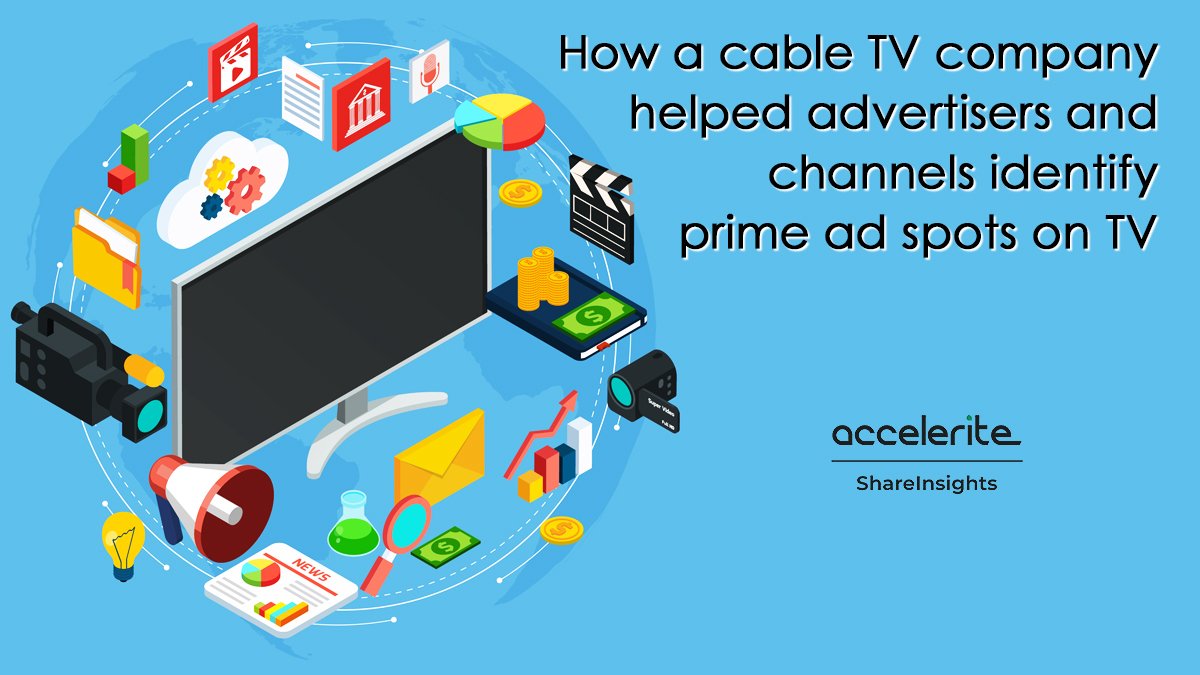 TV advertising is still one of the most effective ways to create awareness about a product or brand. Explore how <a href="/ShareInsights_/">ShareInsights</a> offers customized dashboards that analyze viewership data with respect to different content types, time, and date of airing. bddy.me/34MflL8