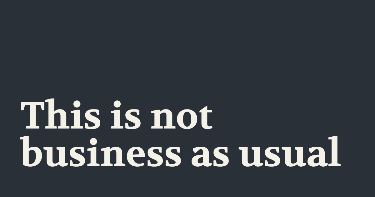 Have you pledged your support for the #ClimateStrike ?  Here at #macpeopleaustralia and #futureprospects we have added our names to the list of over 2000 businesses showing theirsupport this Friday. 
Find out how you can be involved here: notbusinessasusual.co