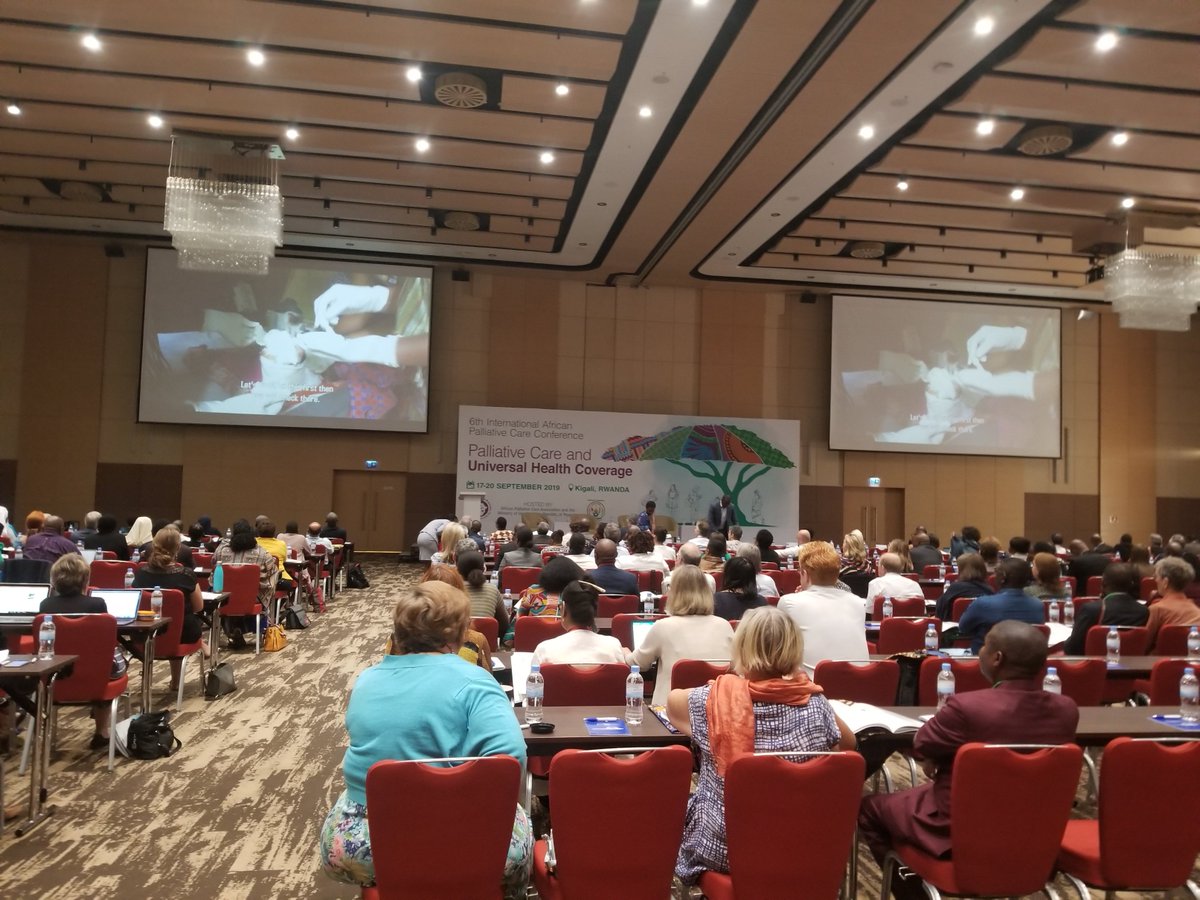APCAssociation's tweet photo. “Most suffering due to serious or life-threatening health problems can be relieved with inexpensive, safe &amp; effective medicines &amp; equipment prescribed by any physician with basic palliative care training.” Prof Eric Krakauer @MGHCancerCenter @GlobalHealthMGH #hpmafrica @RBCRwanda https://t.co/Mf4xjNJJJO