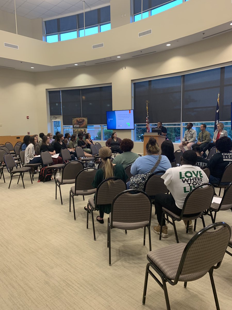 uscupstateteach's tweet photo. We had a great scenario night with our members and faculty members from the School of Education, Human Performance, and Health. Thank you all for coming! https://t.co/AtZphwxBqj