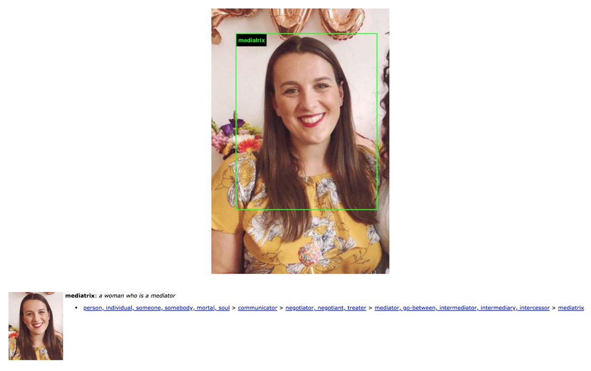 katepatto's tweet image. I&apos;ll take that #ImageNetRoulette