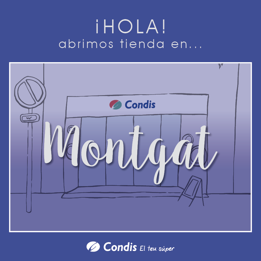Condislife's tweet photo. ¡Buenos días, #Montgat!☀️
🎉🛒Hoy empezamos con la apertura de un nuevo #CondisElTeuSúper en esta localidad, en la calle Pompeu Fabra.
Cómo llegar ➡️ https://t.co/Iym4DEGSXT
#CondisCrece https://t.co/i9c2OI37Zq