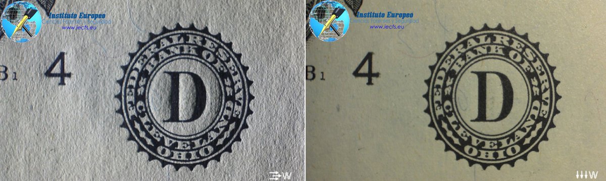 piqueresperito's tweet image. En los análisis en #Documentoscopia la iluminación para llevar a cabo un cotejo adecuado es tremendamente importante. En la fotografía, misma impresión (sello) con luz rasante y ambiente respectivamente

👉🌐iecfs.eu
👉📧 info@iecfs.eu
👉📱 607.260.903.

#forensr