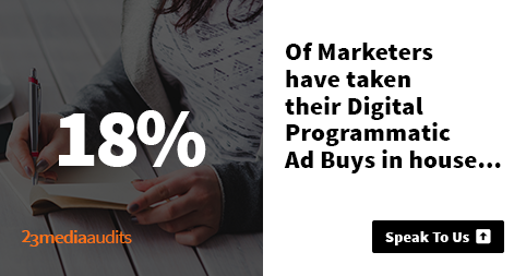 23MediaAudits's tweet photo. Inhousing is on the rise - report @IABUK 18% of marketers have taken their digital programmatic ad buys in house & 47% have done partially. How does it work? We will guide you! #digitalaudit #digitalauditing #inhouse #digital #programmatic
https://t.co/xqalCZLWbv https://t.co/X8HyfAR26t