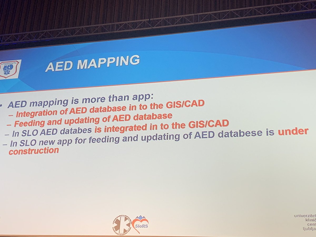 gregorprosen's tweet image. #AED #dispatch #Slovenia #CPR 
#ERC19 #Ljubljana