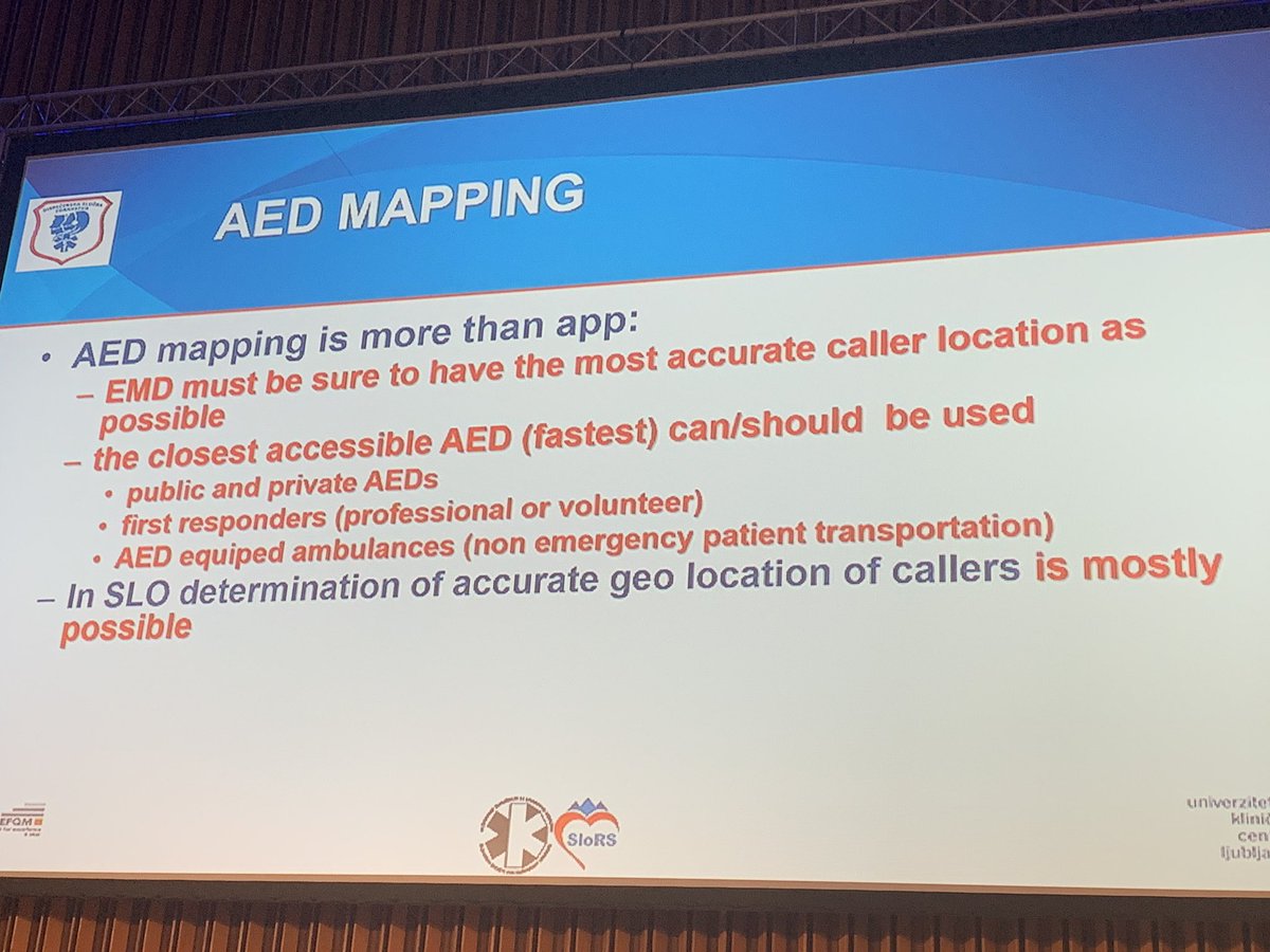 gregorprosen's tweet image. #AED #dispatch #Slovenia #CPR 
#ERC19 #Ljubljana