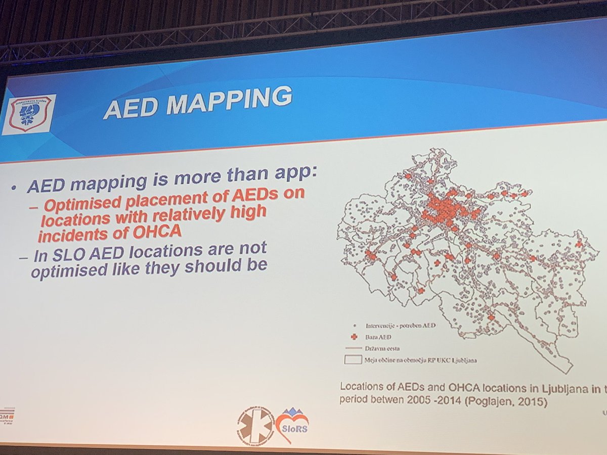 gregorprosen's tweet image. #AED #dispatch #Slovenia #CPR 
#ERC19 #Ljubljana