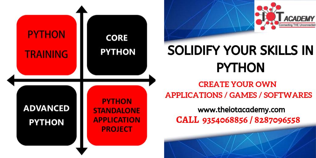 academyforiot's tweet image. Solidify your skills in Python.
theiotacademy.com
The IoT Academy, Sector-62, Noida.
For more details, call 9354068856 / 8287096558.
#python #bestpythontraininginnoida
#pythontraininginstituteinnoida #pythontrainingcenterinnoida #pythoncourseinnoida