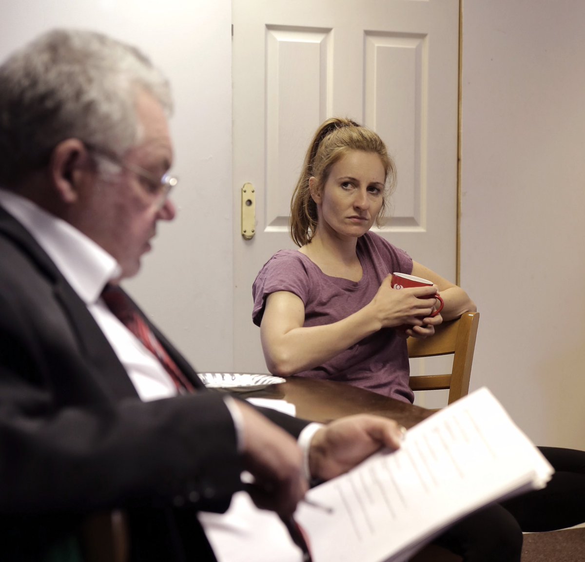 53two's tweet image. We had the incredible @shayster57 pop into rehearsals the other day! What a treat! You can catch just a few of his photos here if the #TinnedUp team in full swing! Thank you Shay.... Get those tickets booked for @OldhamColiseum! coliseum.org.uk/plays/main-hou… 📸 #Manchester #Theatre