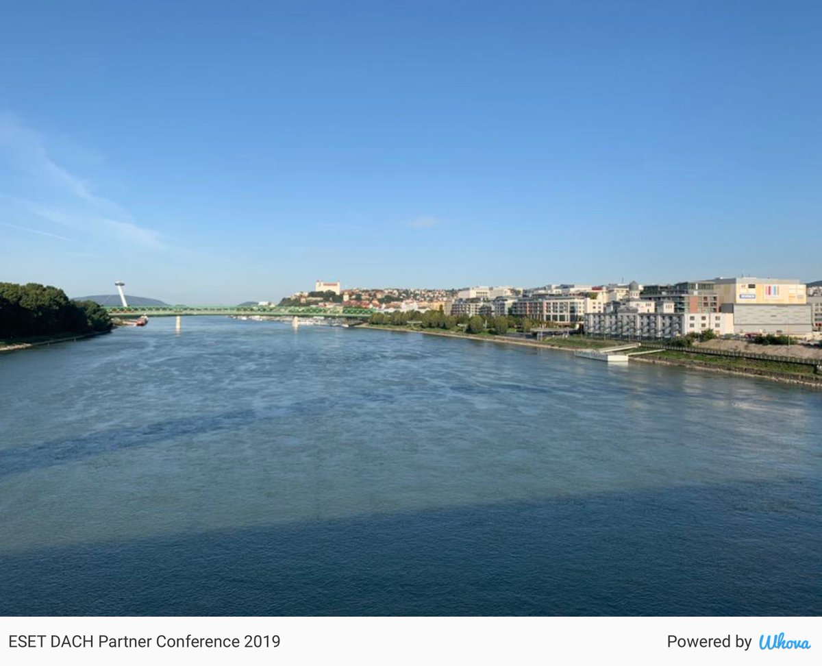 modernX_Dominik's tweet photo. Guten Morgen aus der Heimatstadt von #ESET @modernX #dachpk,enjoysafertechnology,welivesecurity,eureliebeistsicher via Whova event app https://t.co/9JP0l6HN92 https://t.co/TCHq6b1TDS