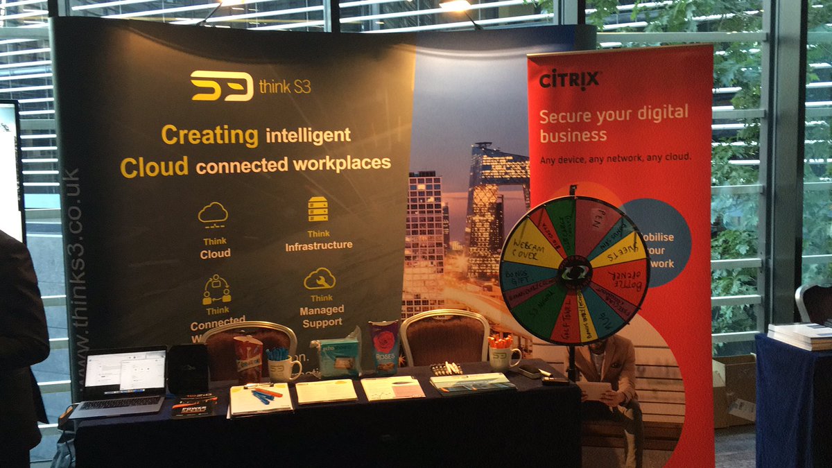 All set up and ready for <a href="/Computing_News/">Computing.co.uk</a> Cloud and Infrastructure Live! It’s busy already and we are looking forward to a great day on stand with <a href="/citrix/">Citrix</a>
