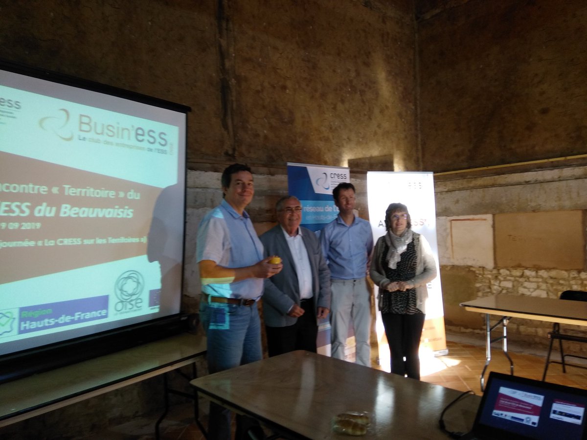 CressHdf's tweet image. ▶️ C'est parti pour le Club Busin'ESS du #Beauvaisis en direct de l'Ecospace de @villedebeauvais, un équipement municipal de sensibilisation au #DeveloppementDurable. Merci à Jean-Luc Bourgeois, maire adjoint, pour l'ouverture de la journée !
#ESS #TransitionEcologique