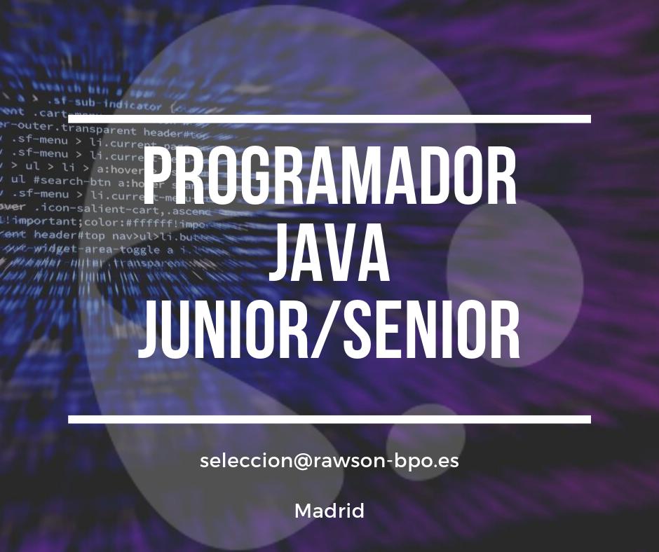 rawsonBPO's tweet image. Seleccionamos 𝐏𝐑𝐎𝐆𝐑𝐀𝐌𝐀𝐃𝐎𝐑 𝐉𝐀𝐕𝐀 𝐉𝐔𝐍𝐈𝐎𝐑/𝐒𝐄𝐍𝐈𝐎𝐑
para desarrollar un importante proyecto tecnológico en 𝐓𝐫𝐞𝐬 𝐂𝐚𝐧𝐭𝐨𝐬 (𝐌𝐚𝐝𝐫𝐢𝐝).
@AyudaExperta @AlertasTrabajo
#programadorjava #programador #java #javascript #SQL #Madrid #TresCantos #tech #CV