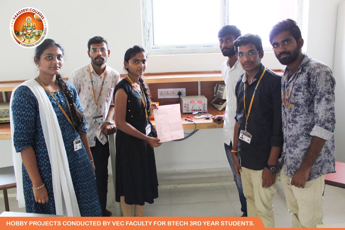 VECWarangal's tweet photo. Application-oriented projects in regards to security systems, home automation and many more were designed by VEC students imbibing theoretical & practical knowledge through 'Hobby Projects' organised by in house ECE faculty of #VEC
#HobbyProjects #ApplicationOrientedProjects https://t.co/JwoBZk36XT