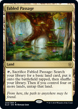 MTGStocks's tweet photo. Fabled Passage is in #MTGELD. 

@FacetoFaceGames was the lucky one to show this to us. https://t.co/lWES42GzJ0 https://t.co/PQYmLUiiaE