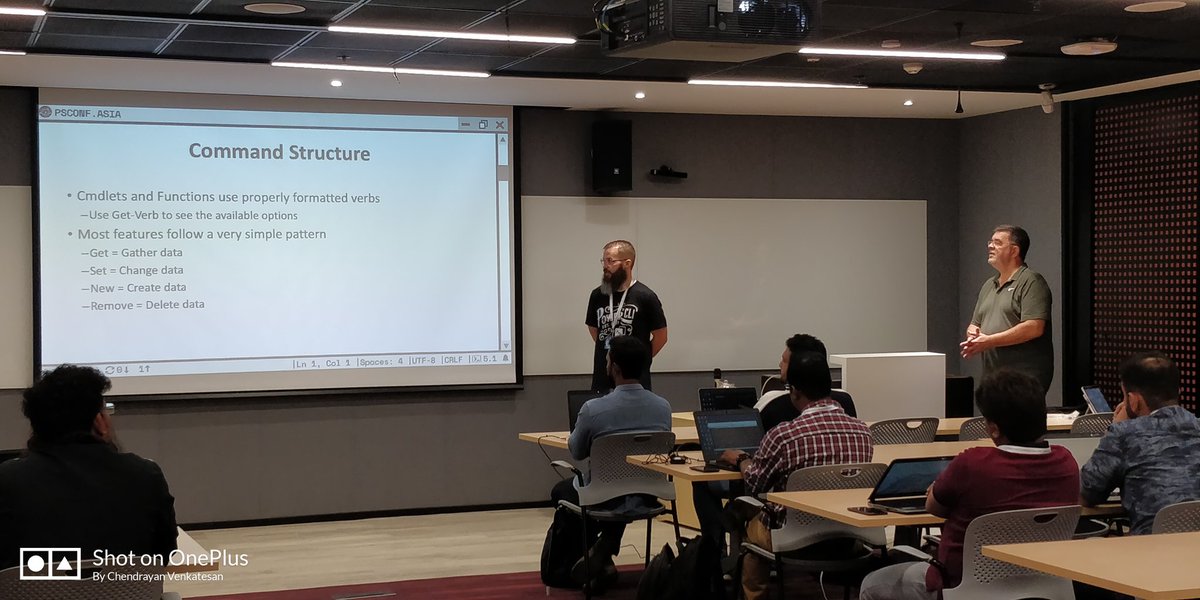 ChendrayanV's tweet image. #PowerCLI - From Beginner to Advanced - session by @kmruddy and @LucD22 @PSConfAsia