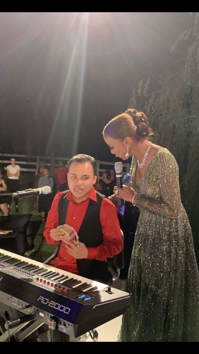 hollyrpeete's tweet photo. I am SO proud of this young man who felt like family the first time I saw him🙏🏽🎹What a beautiful human being and we are all so blessed to witness and cherish his talent. He’s a game changer!! Rodney and I love you and your family so much.  @Kodileerocks #AGT #kodilee YOU ROCK!🔥 https://t.co/1J6dqg3tCo