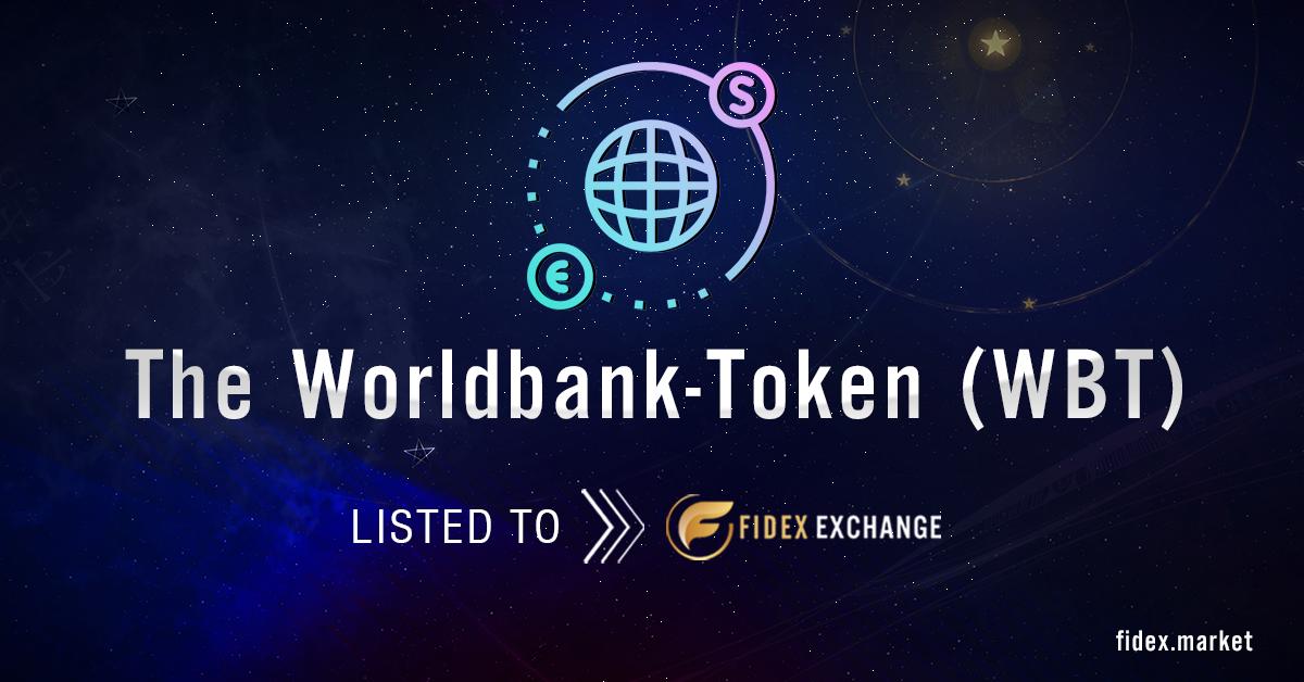 FIDEX Exchange (@fidexexchange) on Twitter photo Fidex Exchange open trading WBT in pair: ETH/WBT. The pair USDT/WBT will open tomorrow. Happy trading! <a href="/Worldbankwallet/">World Bank Wallet</a> Fidex Exchange open trading WBT in pair: ETH/WBT. The pair USDT/WBT will open tomorrow. Happy trading! <a href="/Worldbankwallet/">World Bank Wallet</a>