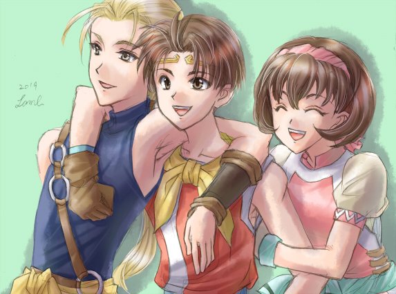 幻想水滸伝2のtwitterイラスト検索結果 古い順