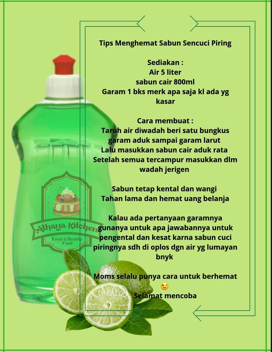 athayakitchen's tweet image. Biar nggak bolak balik beli sabun

#tipshemat
#tipskesehatan 
#cu