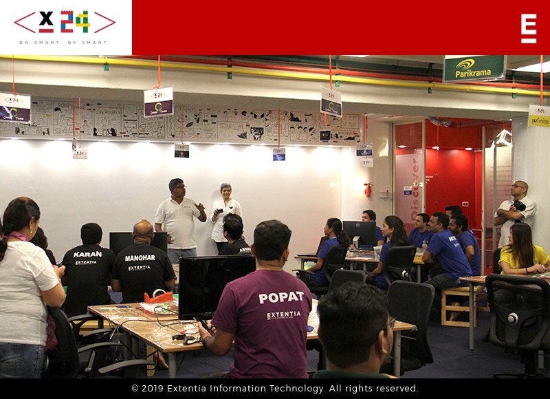 EXTENTIA's tweet photo. A Morning of SMART Surprises
Follow the action: https://t.co/genenugHkS
#SmartScape #HackathonX24 https://t.co/SrAw7jOhkQ