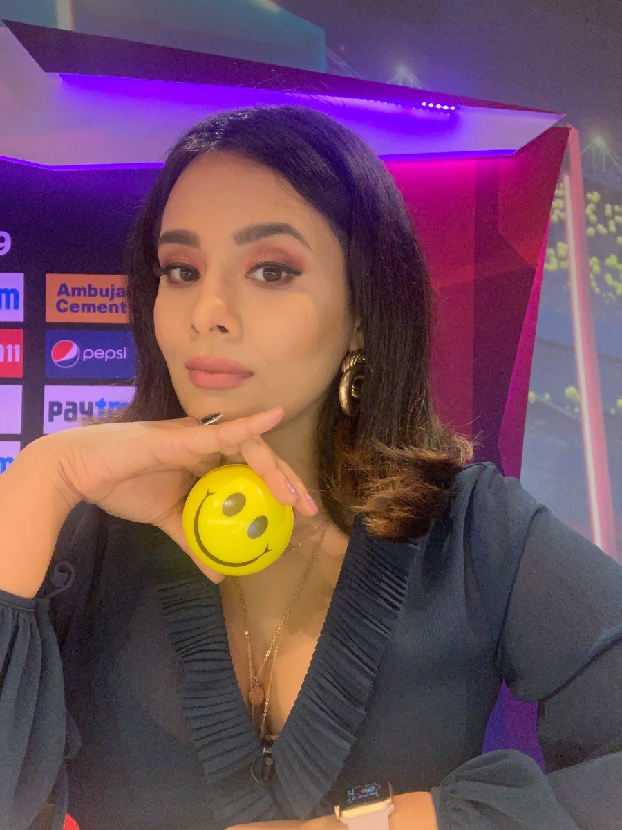 When cricket is back...so is the smile 😃 @StarSportsIndia #INDvSA #nerolaccricketlive