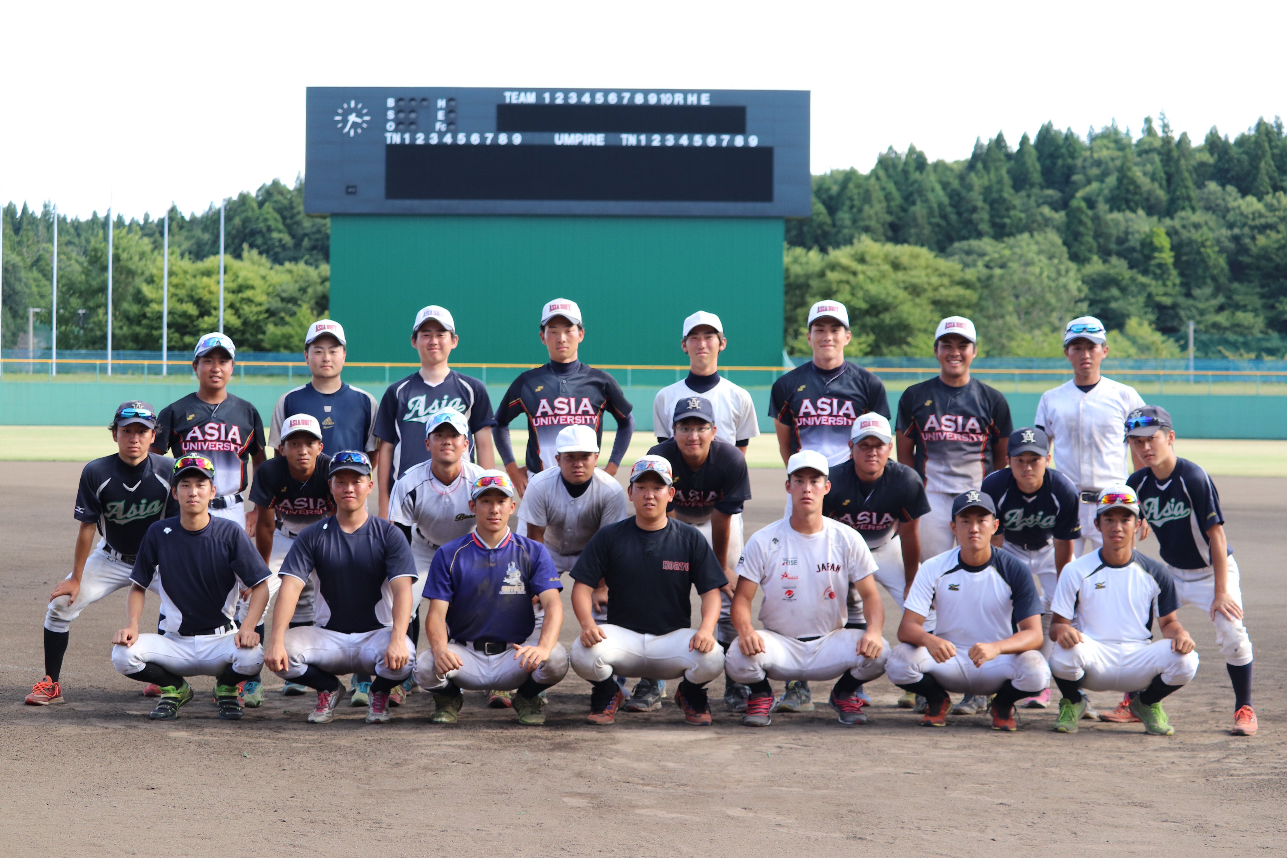 東海大 硬式野球部 グランドコート
