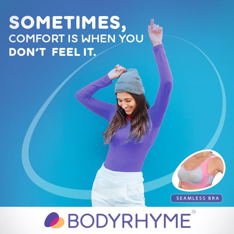 Comfort is a feeling, but seldom it's not felt, because at times the feeling takes away the freedom.
#seamless_bra