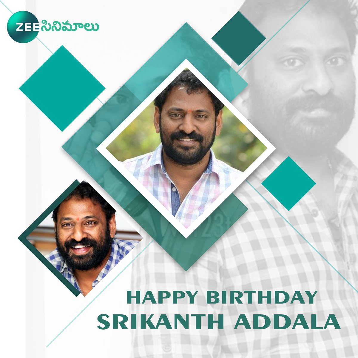 zeecinemalu's tweet image. Wishing a very Happy Birthday to the #SrikanthAddala garu
#HBDSrikanthAddala