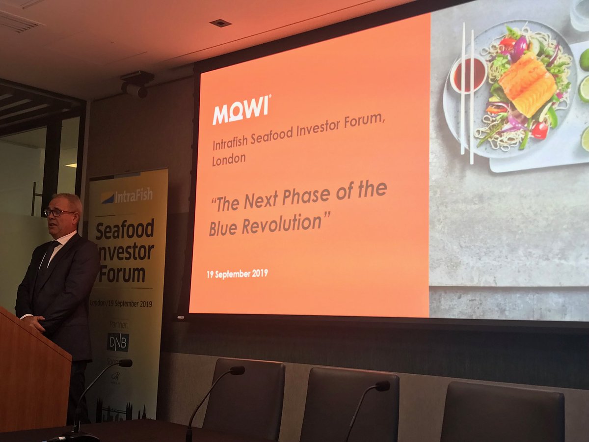 rajrao (@sfrajrao) on Twitter photo At 6 million meals per day #mowi seafood innovator is ushering the ‘next phase of the blue revolution’ <a href="/IntraFish/">IntraFish Media</a> #London2019 forum @IBMBlockchain At 6 million meals per day #mowi seafood innovator is ushering the ‘next phase of the blue revolution’ <a href="/IntraFish/">IntraFish Media</a> #London2019 forum @IBMBlockchain