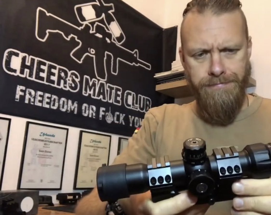RealTheMateTalk's tweet photo. Guns &amp; Gear #3: Product Review „The Mustang 1.5-4x30 from Vector Optics“ 

Source: https://t.co/dLAy94bgVI

#TheMateTalk #CheersMateTalk #DieterBaumgarten #GunsAndGear #VectorOptics https://t.co/lPCCAAorQp
