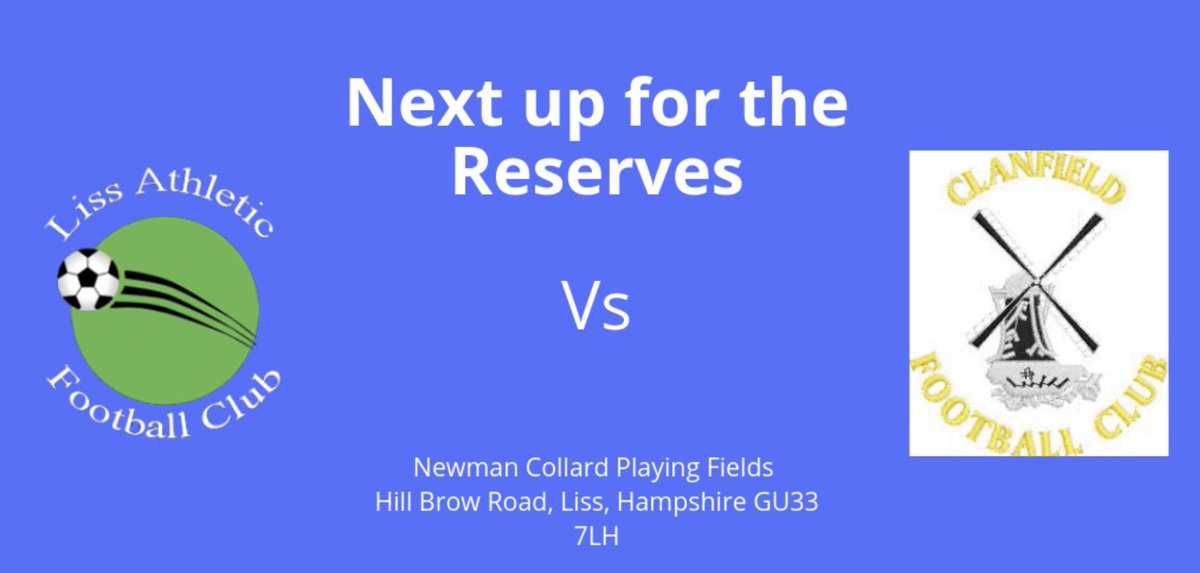 Liss Athletic Reserves tweet media