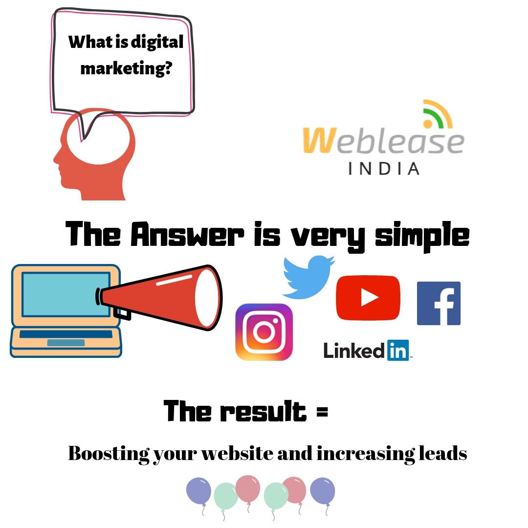 WebLeaseIndia's tweet photo. The concept is very simple, but the effect is huge. So, don't waste a minute and reach out to us, for a new beginning, the beginning of digital marketing, which is soon going to rule the universe.
 #digitalmarketingstrategy #digitalmarketingservices #digitalmarketingintelligence https://t.co/1q1ub0lS1T