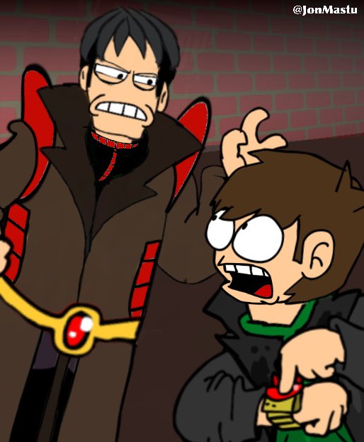 Jon Lopez on X: Experimenting with Matt wardrobe. @Eddsworld   / X