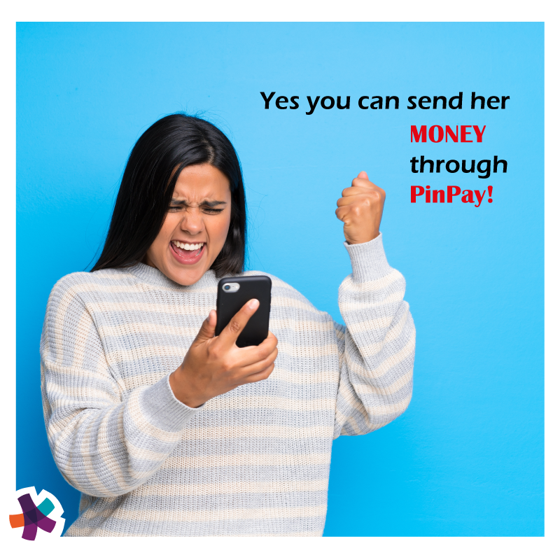 Whether supporting a friend or sending some love to a family member,sending money has never been easier!
#pinpaycandoit