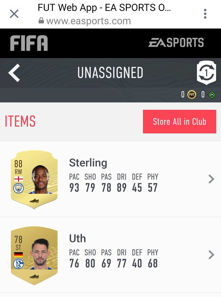 gz955's tweet image. بداية الخير 😁😍 #FIFAWebApp