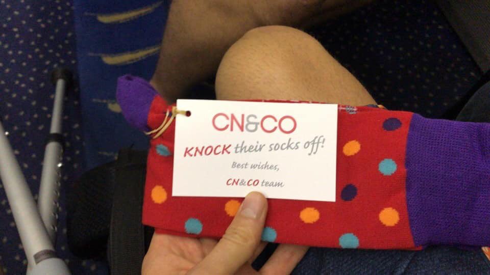 Your <a href="/thedeerfactory/">TheDeerFactory</a> socks were a great lucky charm for <a href="/ChoirAfrica/">Ndlovu Youth Choir</a> - tx <a href="/almerosplace/">Almero Oosthuizen</a> 🔥💥