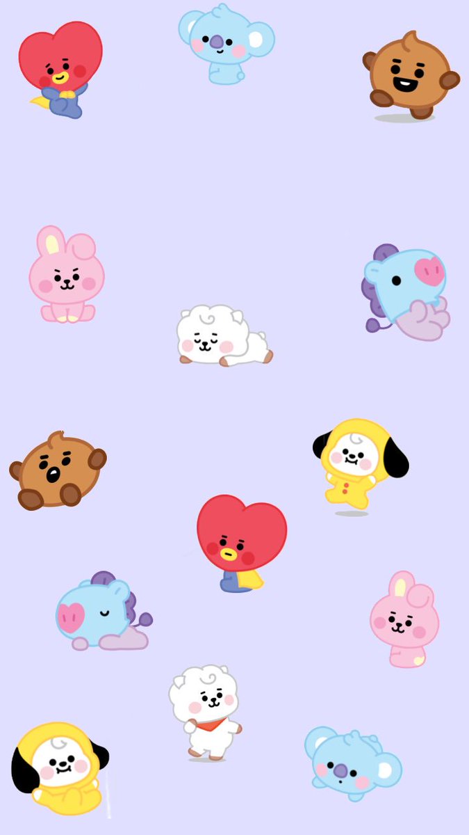 無料ダウンロード Bt21 壁紙