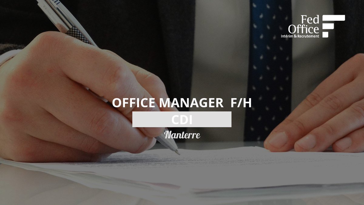FedOffice's tweet photo. Fed Office recherche pour son client spécialisé dans le secteur de la communication et publicité urbaine, un(e) office manager.

Vous êtes titulaire d'un Bac+2 et justifiez d'une expérience professionnelle de 5 ans sur un poste similaire.

Postulez ici : https://t.co/ku7G6zzjO1 https://t.co/CROHHiDejp