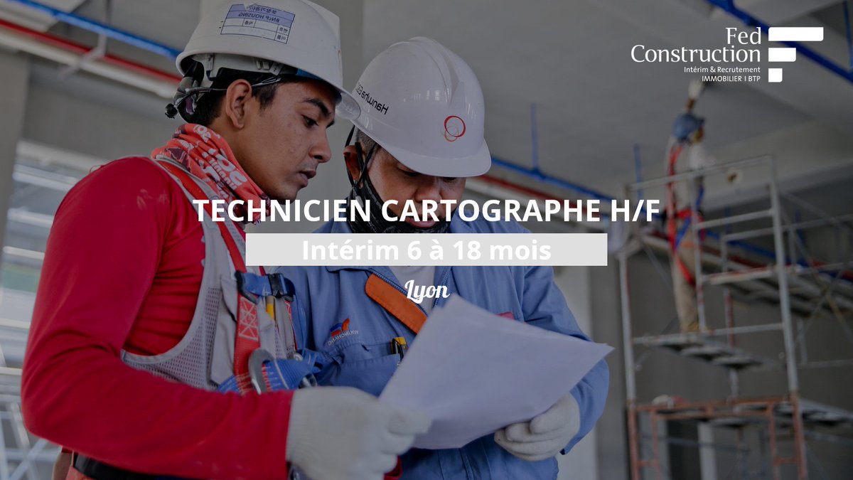 FedConstruct's tweet photo. Nous cherchons pour un client, société productrice d'énergie 100 % renouvelable, un technicien cartographe H/F 

Vous avez une expérience en réalisation de plans et en cartographie dans le secteur éolien. Et vous maîtrisez des logiciels SIG

Postulez ici : https://t.co/TwvHvWwRzz https://t.co/fRQnzc2ZCd