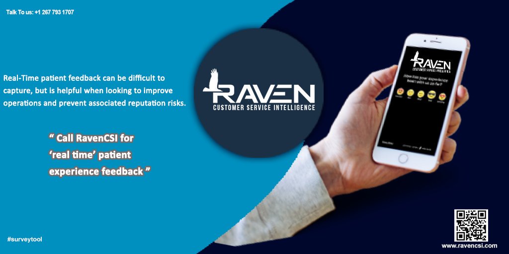 How does your business currently capture patient/and or customer feedback? Is this feedback done in real-time or is it delayed?
Disclaimer: Icon capability as pictured is not currently available, but will be coming soon.
Visit us for free Demo: ravencsi.com
#surveytool