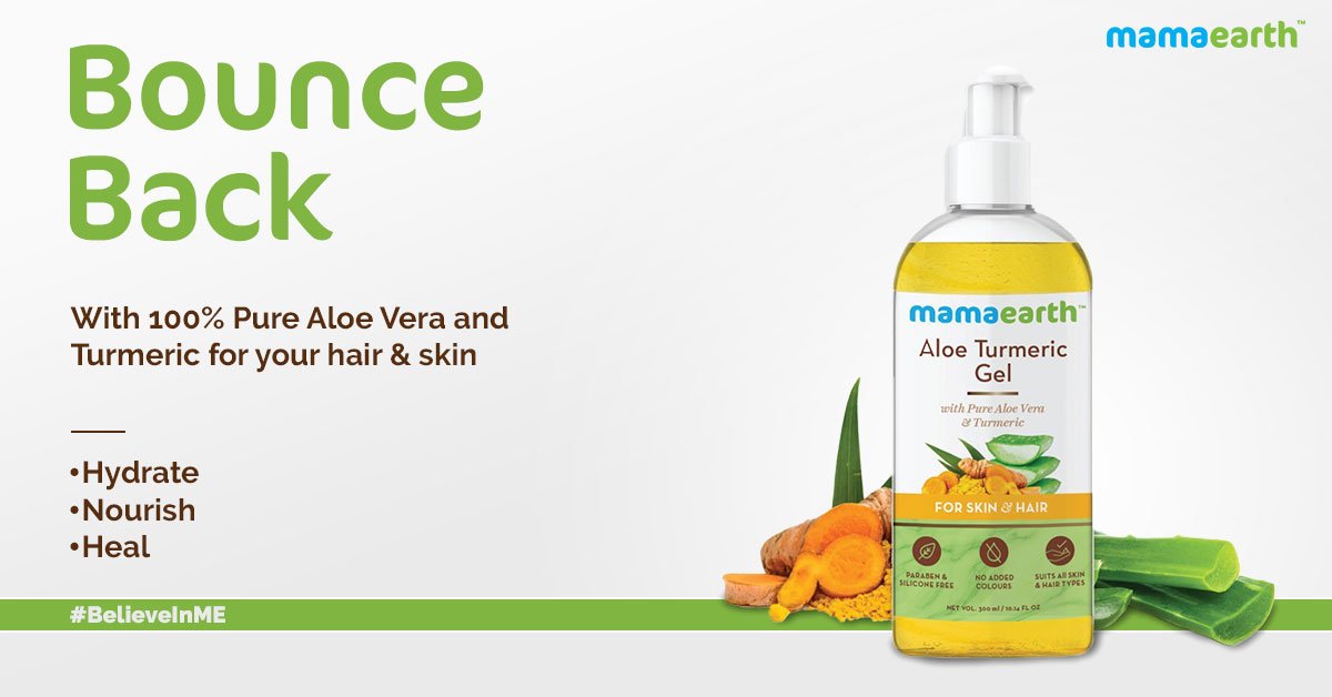 mamaearth aloe turmeric gel