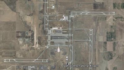 Others believe the airport is a future concentration camp. Not only are its runways shaped like a giant swastika, but there are rumors that the barbed wire on the surrounding fences point inward, rather than outward. Who would they be trying to keep inside?